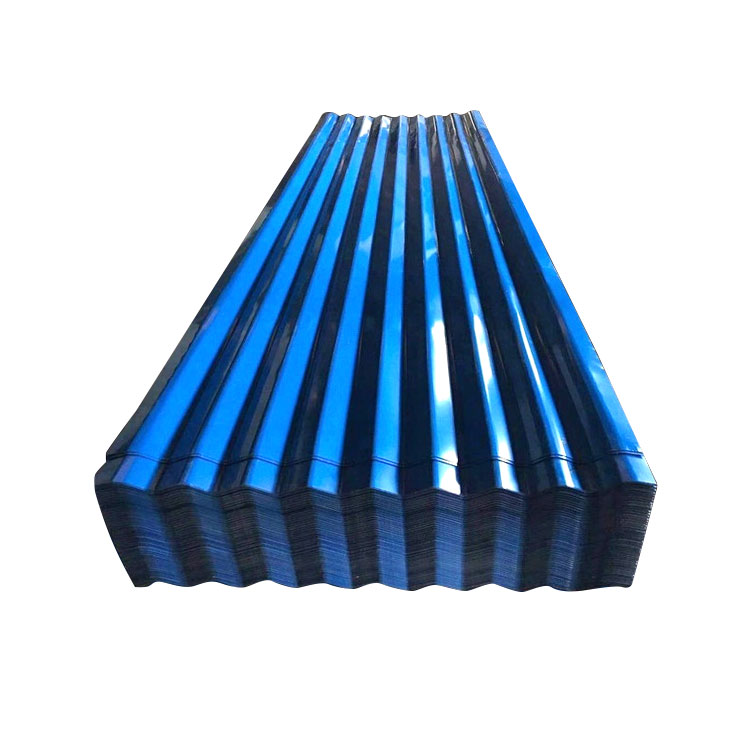 Prepainted zinc coated roof plate ppgi galvanized color coated corrugated steel sheet
