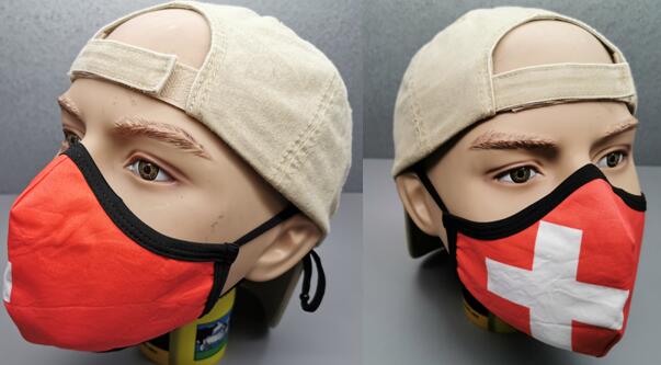 Bombažna tkanina zaščitna maska