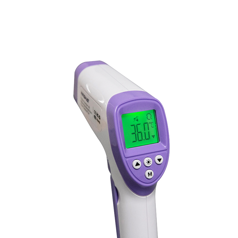 Дигитален безконтактен медицински пистолет Инфрачервен термометър за челото на тялото