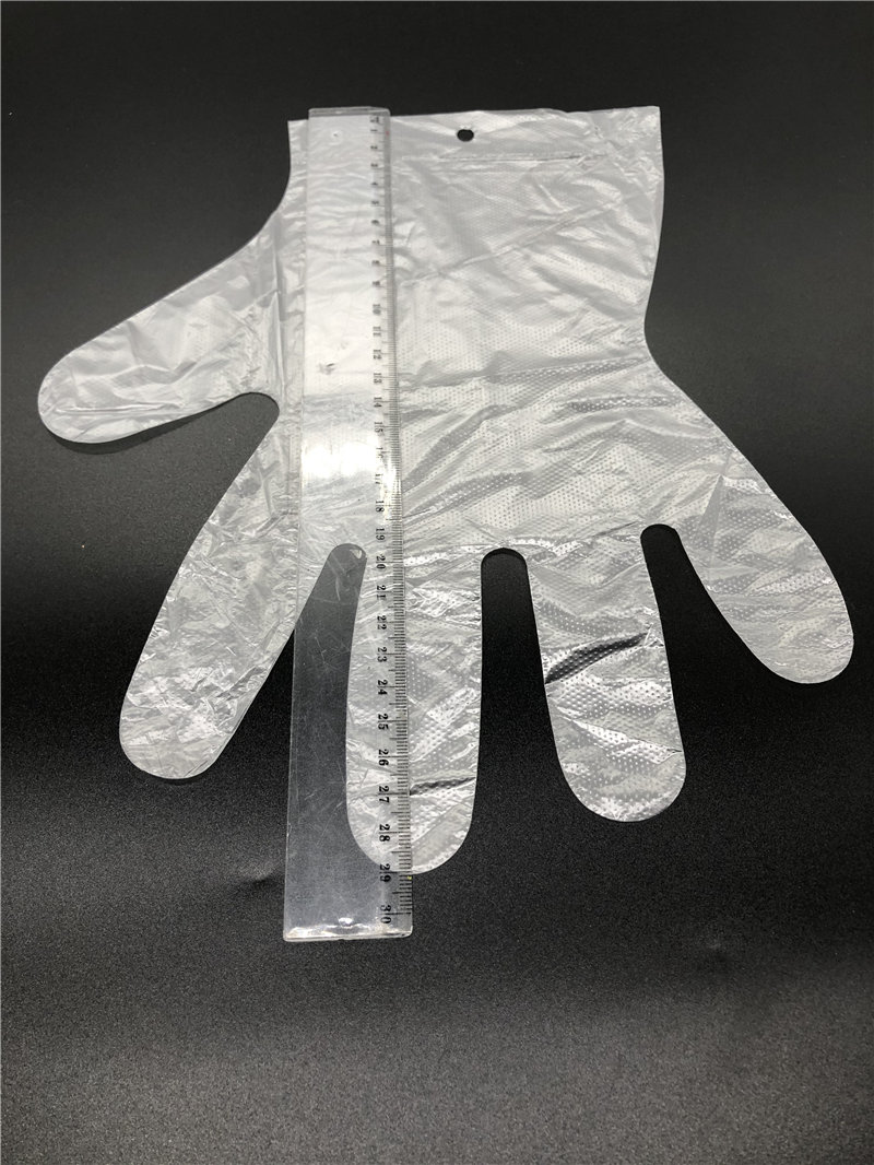 Disposable plastic PE material gloves