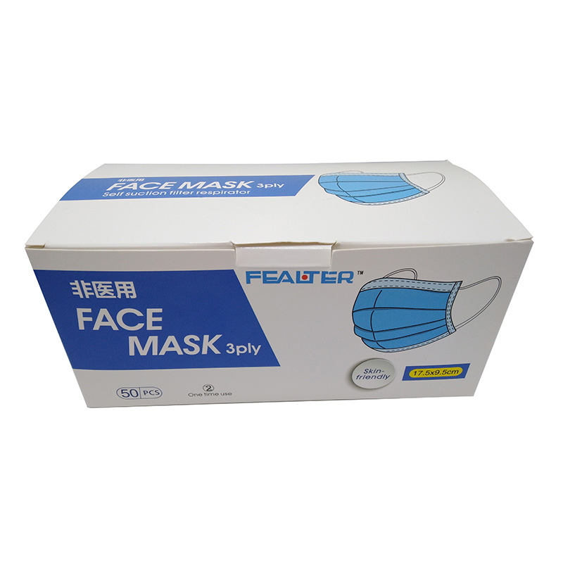 Ochranné masky na jedno použitie pre dospelých