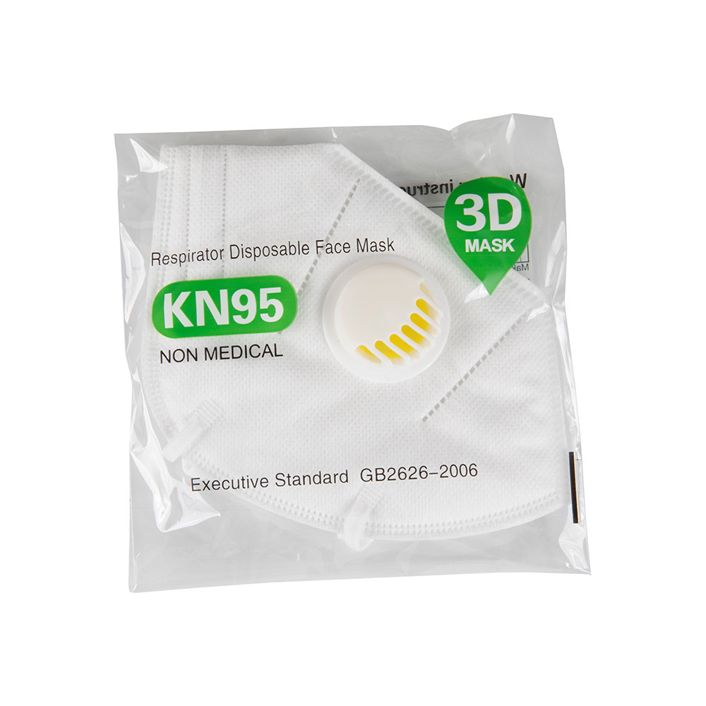 KN95 maska ​​s neliečebným filtrom