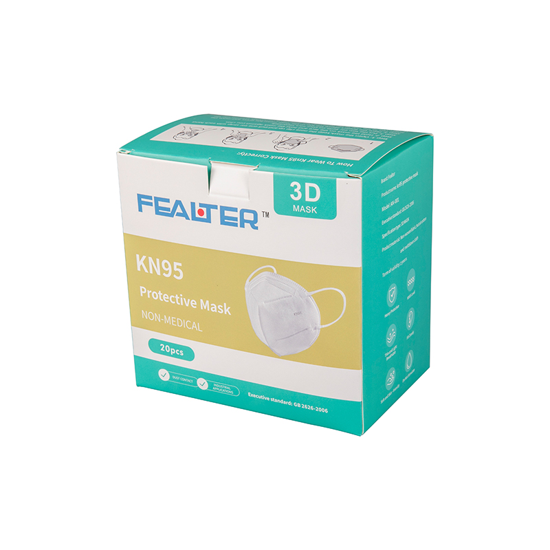 FFP2 KN95 White Disposable Face Masks With Box