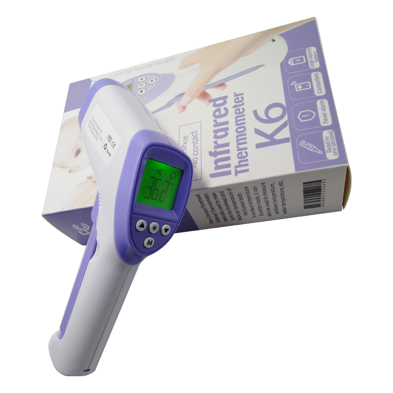 Infraröd termometer för kontaktfri panna
