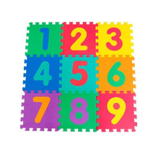 10db / készlet EVA puzzle szett baba mászó szőnyeg - 8