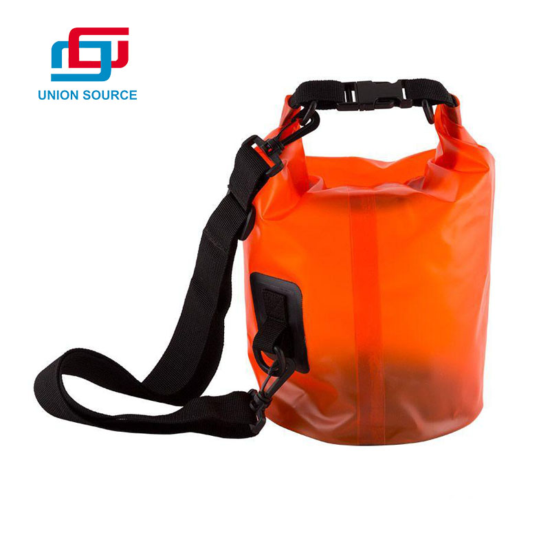 Camping PVC ကျောပိုးအိတ် ရေပေါ်အားကစား ရေစိုခံအိတ်