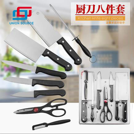 ABS Stainless Steel Eight Sets Of Kitchen Knives