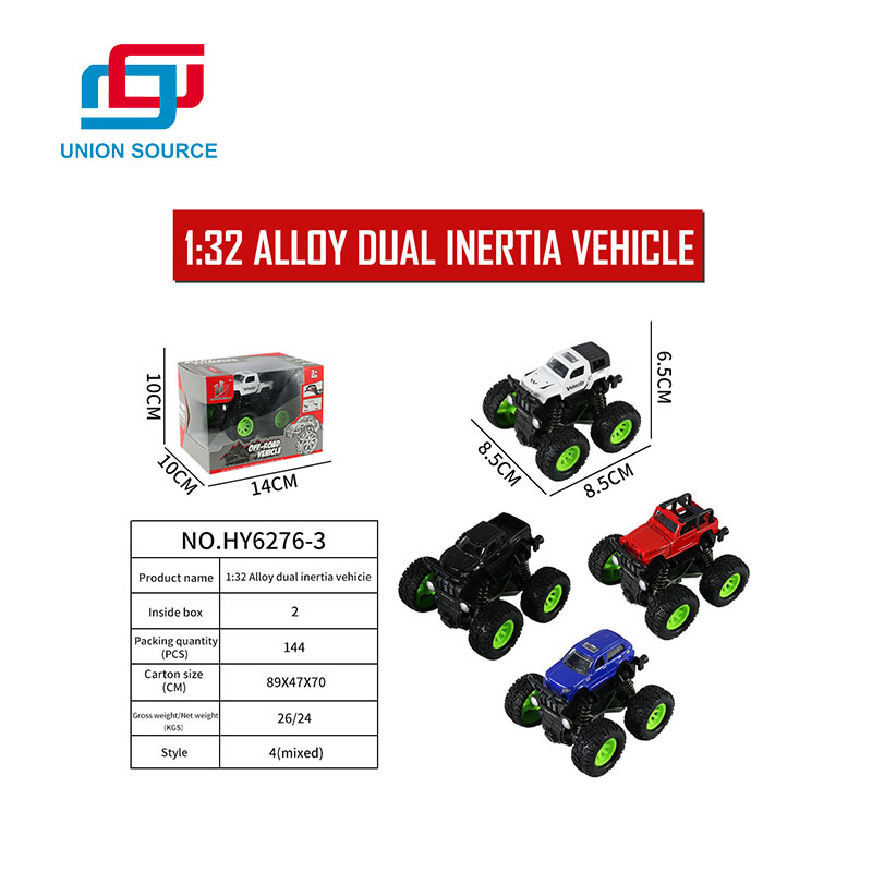 Alloy Dual Inertia Vehicle Car - 2 