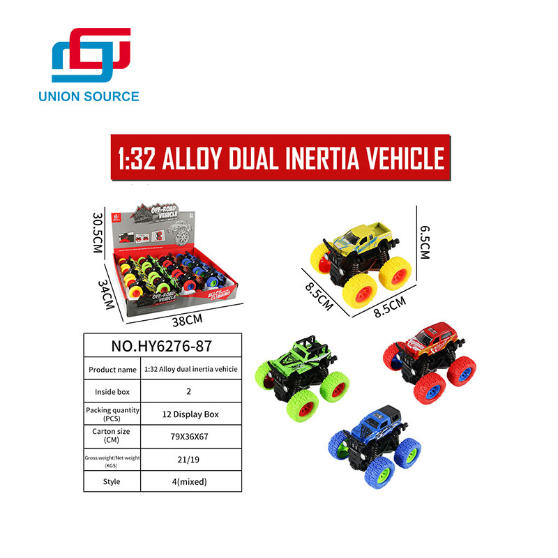 Alloy Dual Inertia Vehicle Car - 3 