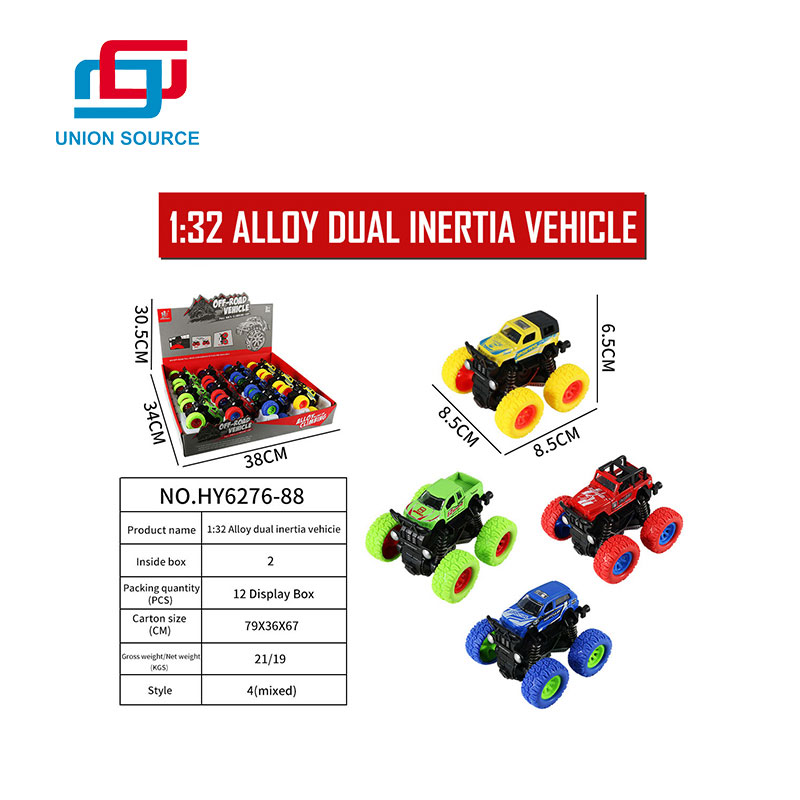 Alloy Dual Inertia Vehicle Car - 4