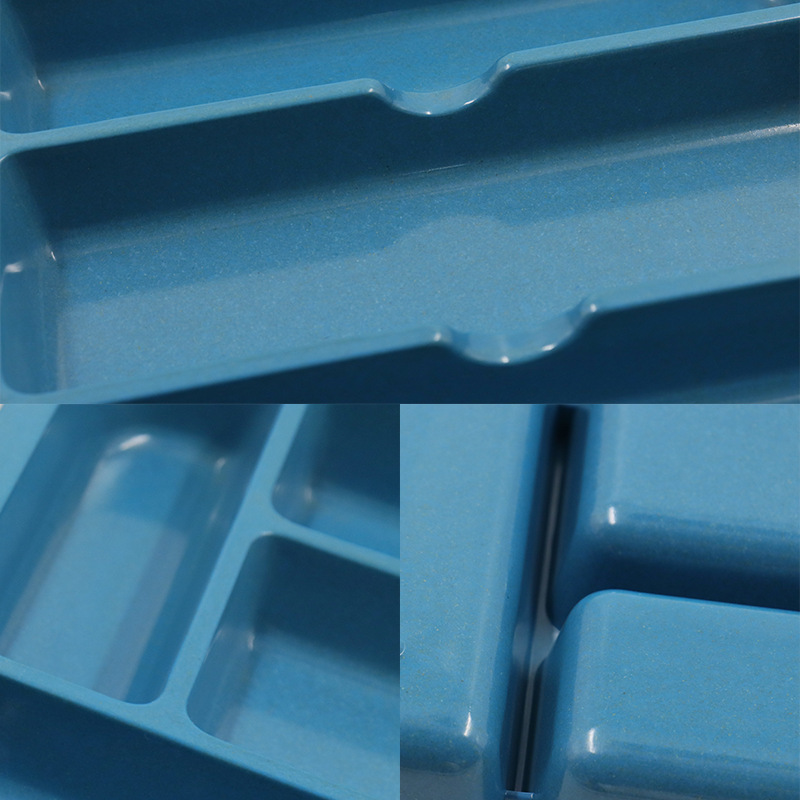 صندوق تخزين المواد الغذائية من ألياف الخيزران - 3