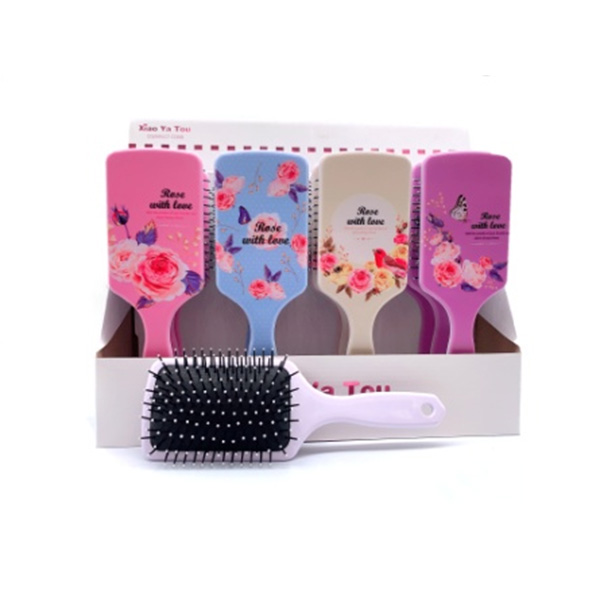 Beautiful Rose Patterned Comb - 0
