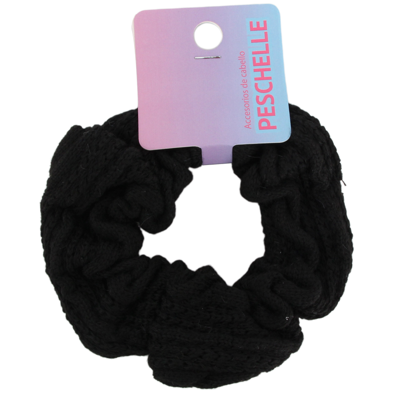 Black And Knitted Hair Rope For Girls