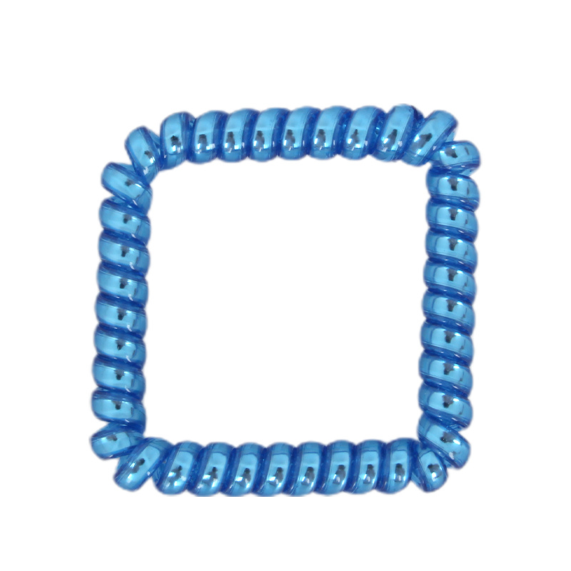 Blue And Square Telephone Hair Rope