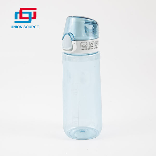 زجاجة ماء رياضية بلاستيكية محمولة خالية من BPA - 0
