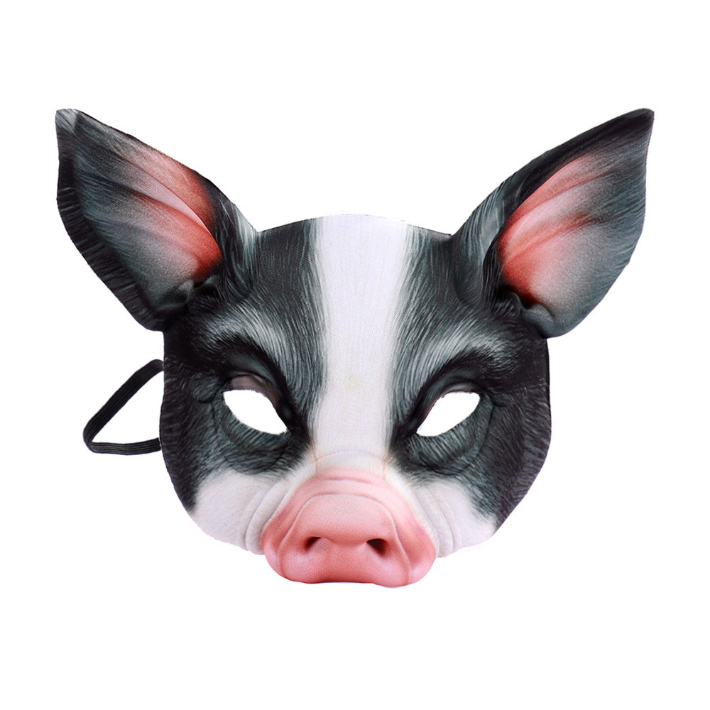 ماسک کارناوال با اشکال خوک تخفیف بخرید
