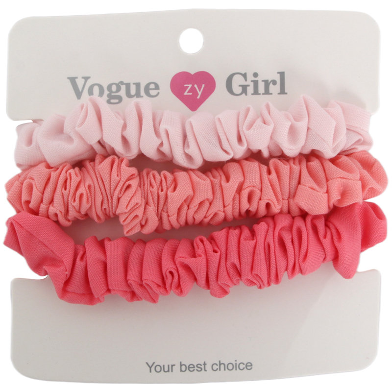 Candy Color naisten poninhäntäpidike Hiusköysi Scrunchies Joustavat hiusnauhasetti