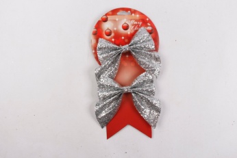 Kina Bow-knot Xmas Wholesale Holiday Party Ribbon Red Ornament