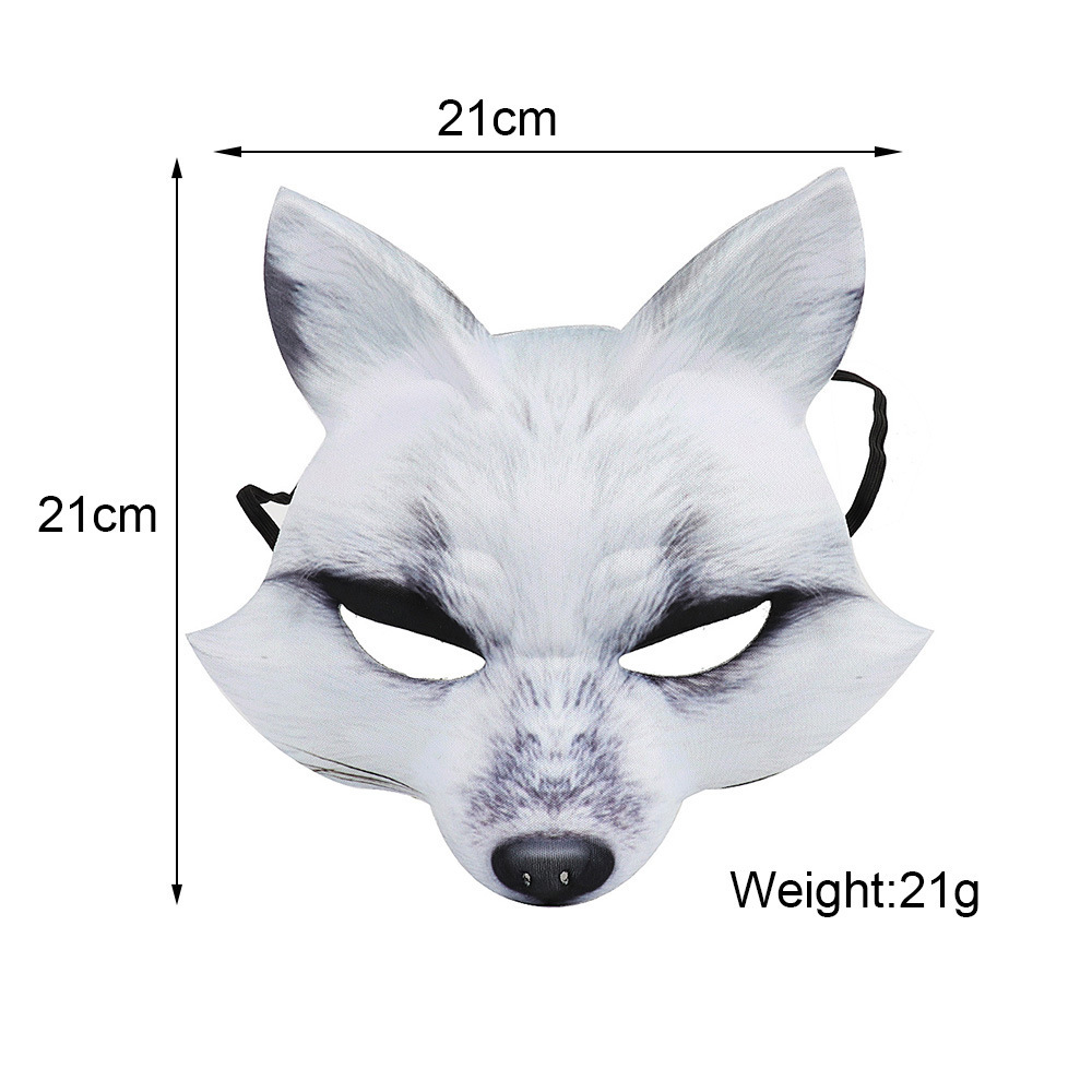China Fox пішінді карнавал маскасы - 0