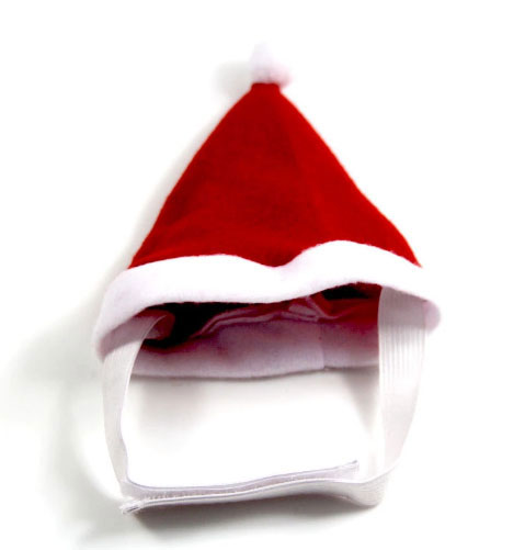 قبعة عيد الميلاد القطة الأليفة تعيين وشاح عيد الميلاد الأحمر وقبعة - 2