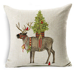 Vánoční styl domácí dekorace Barevné roztomilé každodenní použití polštář na prodej - 2 