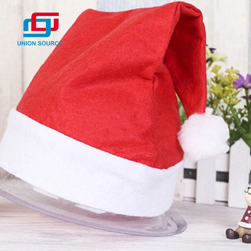 Topi Natal Santa Claus Klasik Kanggo Dekorasi Dekorasi