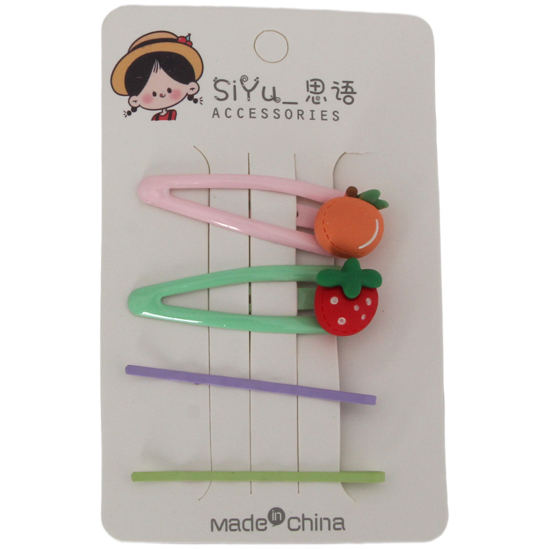 Colored Fruit Series Of Hairpins