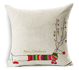 Hiasan Kompetisi Gaya Natal Pillowcase Soft Ornament - 1