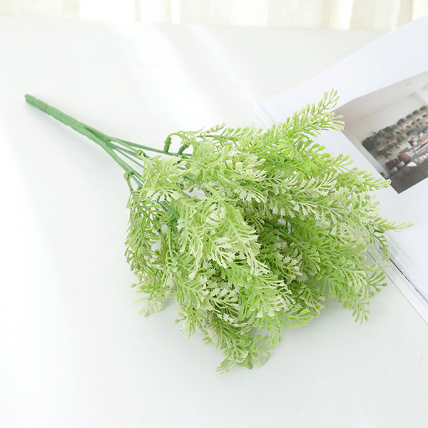 Versenyképes árú plüss füves növények magas szimulációja az esküvői dekorációhoz - 1