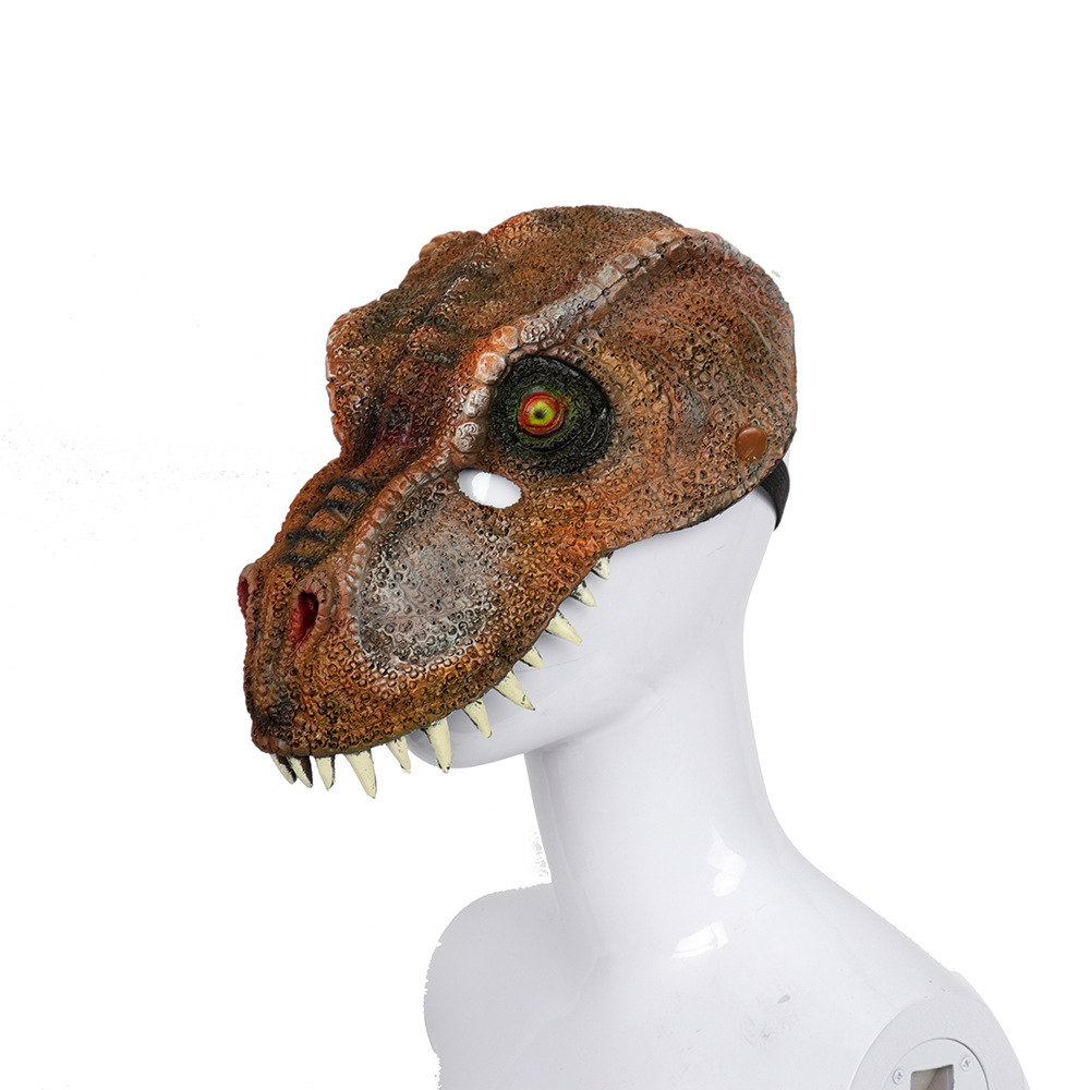 Karnevalová maska ​​ve tvaru dinosaura vyrobená v Číně - 2 