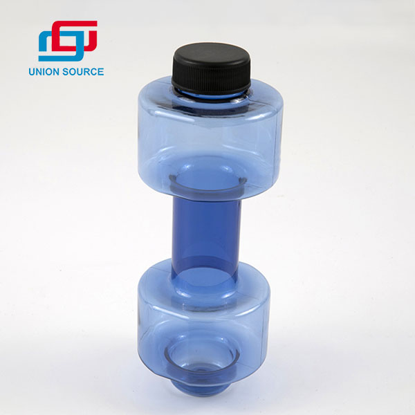 Міцний дизайн гантелі пляшка для води GYM