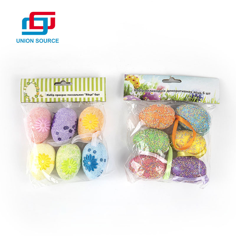 Easter Colorful Foam Egg 6pc/Set