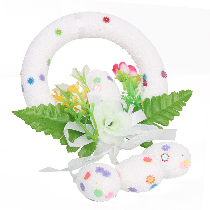 Easter Foam Garland For Home Decoration - 2