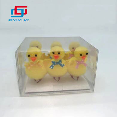 ຫັດຖະກໍາ Easter Stuff Handmade ຫັດຖະກໍາ Easter Plush Toy Goose Figurine