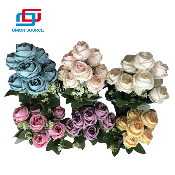 European Oil Painting Rose Artificial Bouquet For Decoration - 0