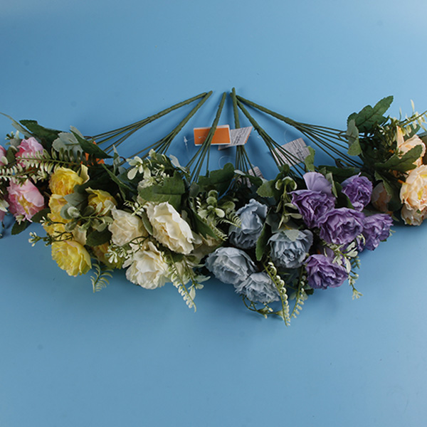 Facotory Price Vysoce kvalitní simulační květiny pro dům a svatbu - 2 