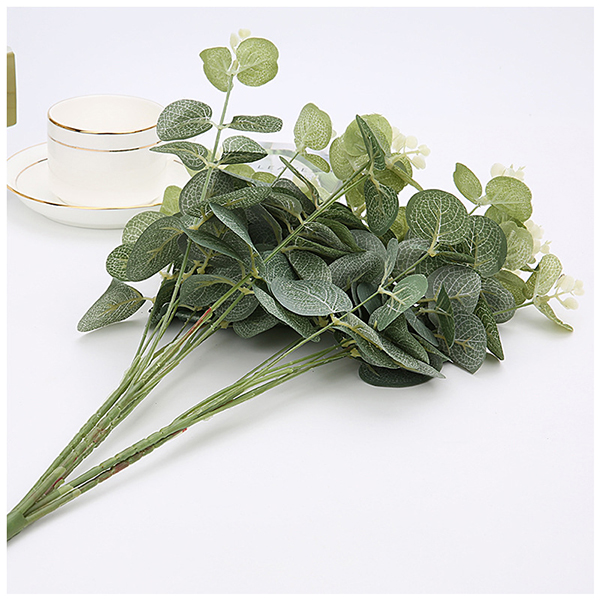 Gyári árú selyemszövet Lysimachia kiváló minőségű mesterséges növények dekorációra - 3 