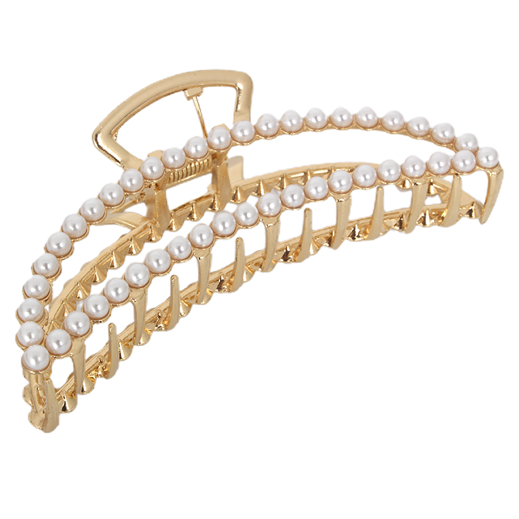 Fashion Crescent Shaped Hairpin With Diamond Latest Style