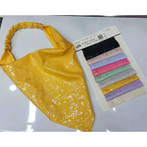 Fasion Yellow Hairband With White Spot