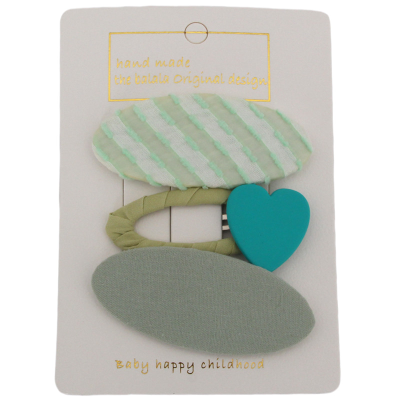 Fresh Baby Hair Clips Of The Green Series