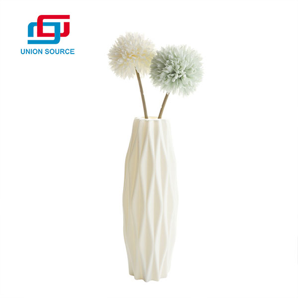 घर के उपयोग के लिए कृत्रिम फूलों के लिए अच्छी कीमत प्लास्टिक vases