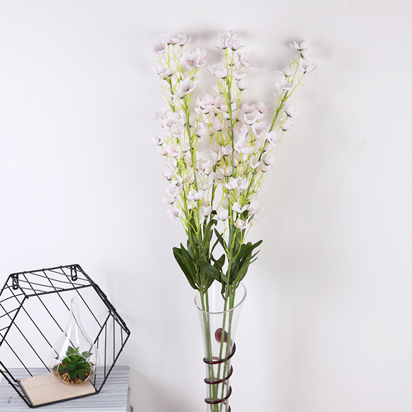 God kvalitet 5Heads Campanula kunstige blomster til dekoration til hjemmet og brylluppet - 2 