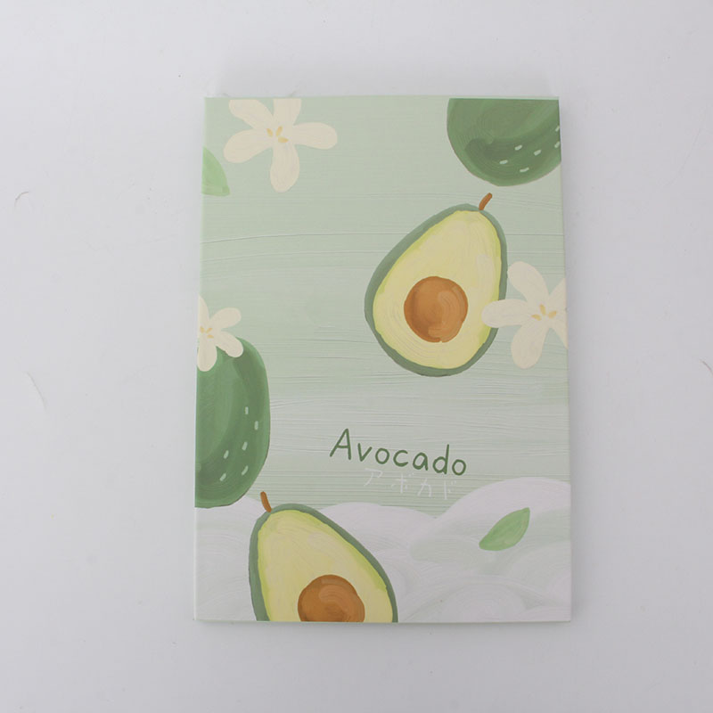 Green Series Cute Avocado Design Foldable Mirror
