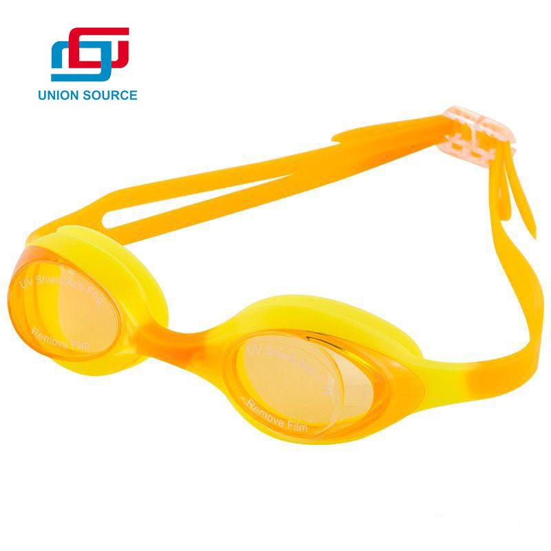 Висококвалитетни очила за пливање против магла, поларизирани силиконски спортски очила