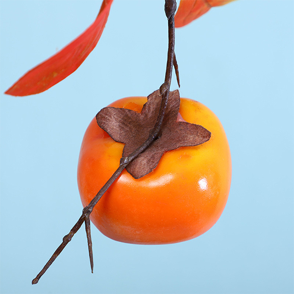 Højkvalitets kunstige bær persimmon bær til dekorationsbrug - 3 