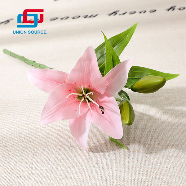 High Quality Artificial Lily Flowers For Home Usage