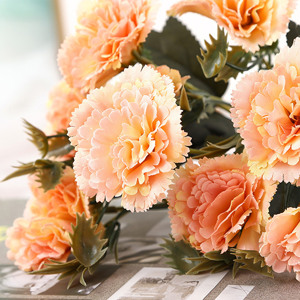 Høj kvalitet Laveste pris Carnation Kunstige blomster til decotaion brug - 2 