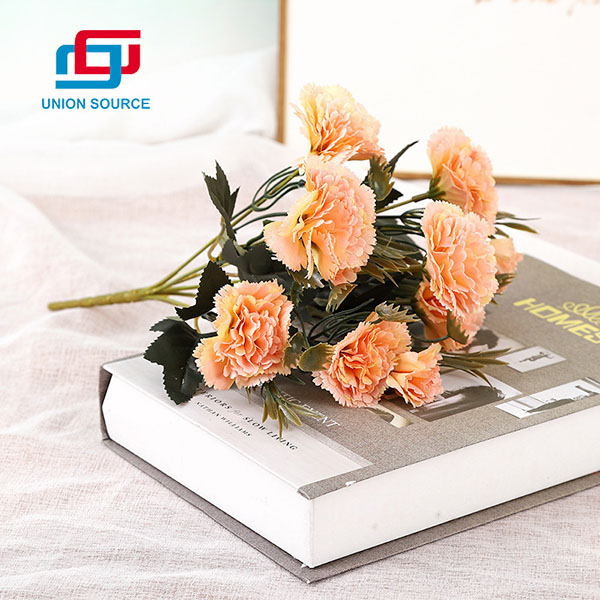 High Quality Lowest Price Carnation Artificial Flowers For Decotaion Usage