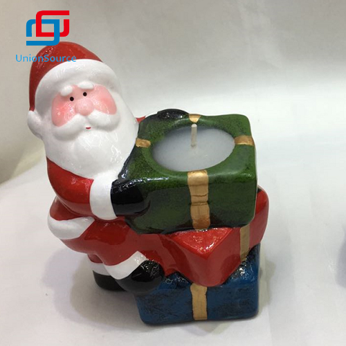 Boligindretning Fladder Flydende Flammeløs Jul Keramik Stearinlys Fremstillet I Kina - 0