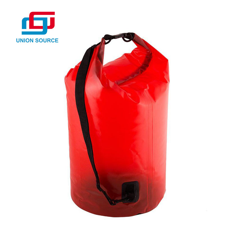 Αδιάβροχη στεγνή τσάντα μεγάλης χωρητικότητας PVC με ρυθμιζόμενο λουράκι